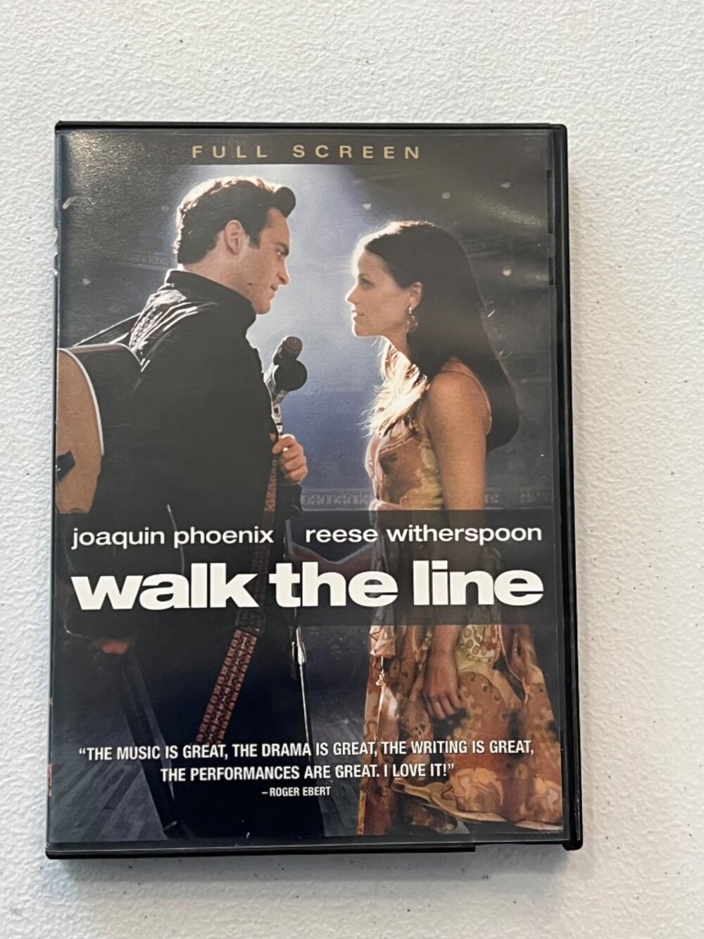 Walk The Line 2006 DVD Full Screen Joaquin Phoenix Reese Witherspoon Pre-Owned